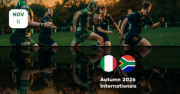 Autumn Series: Italy - South Africa